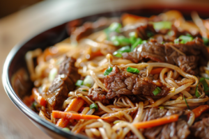 Beef and Noodles