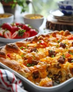 Do you freeze breakfast casserole before or after baking?