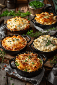 What are the four components to a casserole