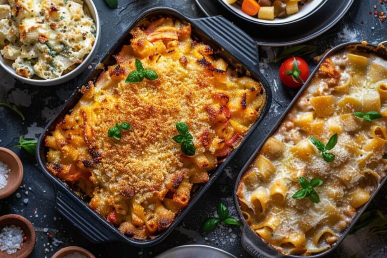 What are the four components to a casserole
