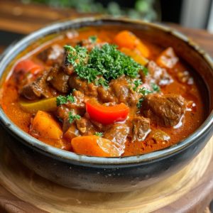 What is Hungarian Goulash Made Of