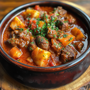 What is Hungarian Goulash Made Of