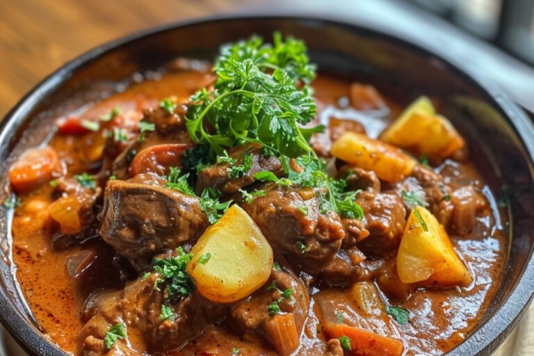 What is Hungarian Goulash Made Of