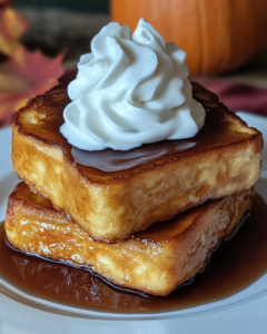 Pumpkin Pie French Toast