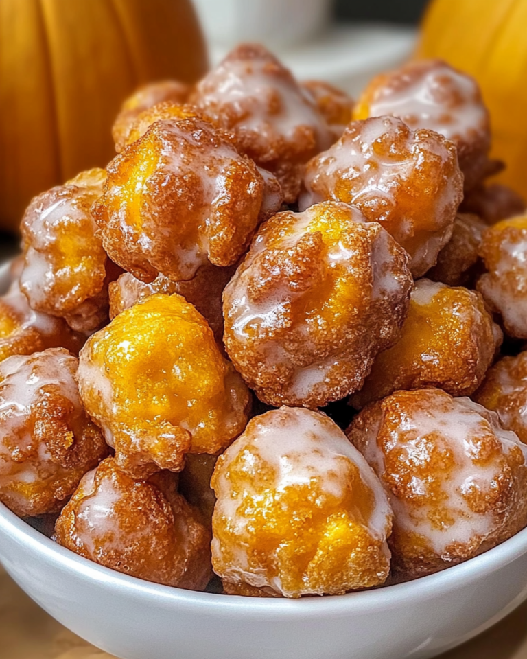Baked Pumpkin Fritter Bites