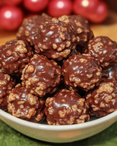 Chocolate Rice Krispie Balls