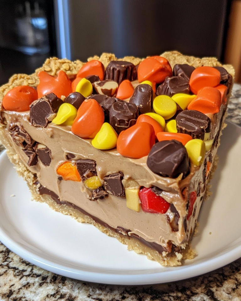 Giant Reese's Peanut Butter Cup Pie