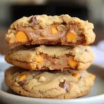 Triple Reese’s Peanut Butter Cookies