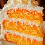 Orange Creamsicle Cake