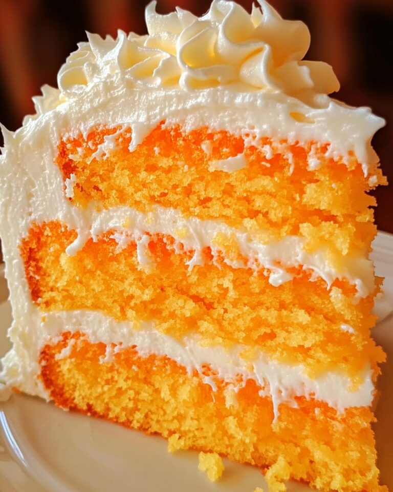 Orange Creamsicle Cake