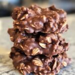 Healthy No-Bake PB2 Chocolate Oatmeal Cookies