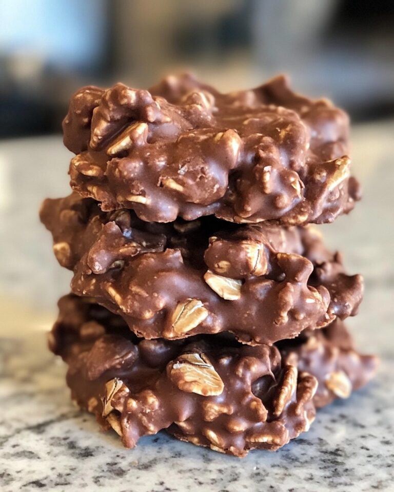 Healthy No-Bake PB2 Chocolate Oatmeal Cookies