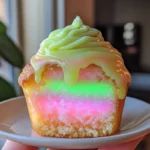 Glow-in-the-Dark Moonlit Cupcakes