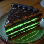 Glow-in-the-Dark Moonlit Cake