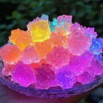 Sparkling Glow Rock Candy