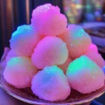 Glow-in-the-Dark Cotton Candy Bombs