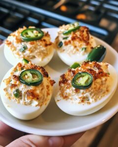 Jalapeño Popper Deviled Eggs