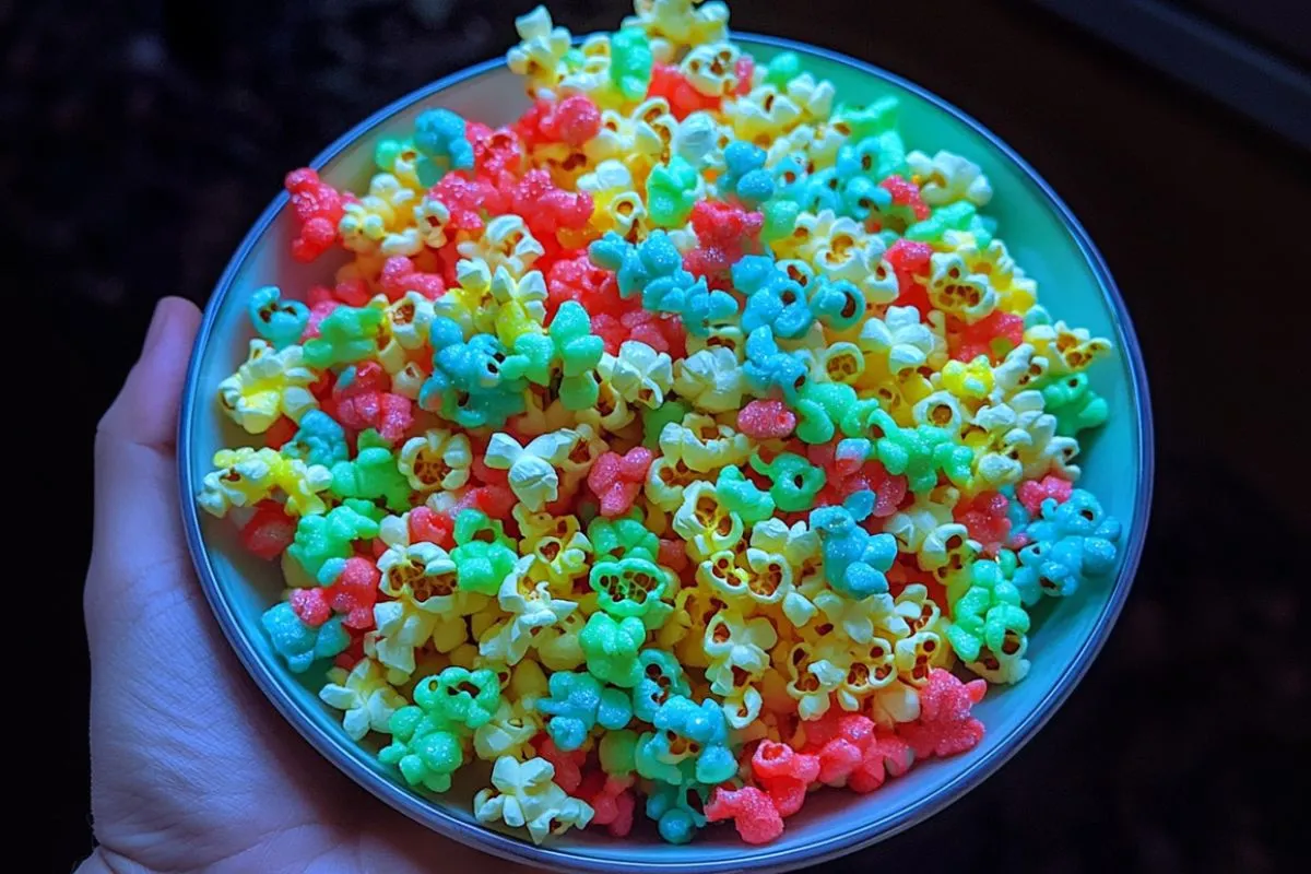 Glow-in-the-Dark Popcorn Bombs