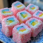 Cotton Candy Sushi