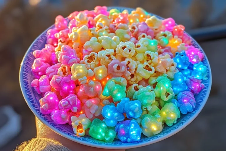 Glow Galaxy Neon Popcorn