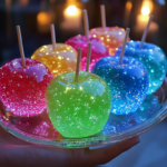 Neon Blast Jolly Rancher Candy Apples