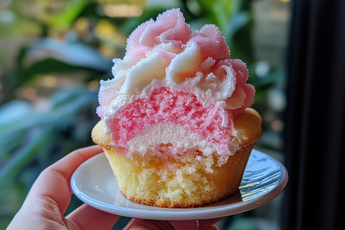 Cotton Candy Cupcakes