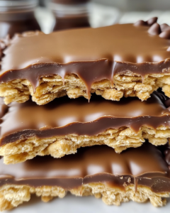 No-Bake Buckeye Graham Crackers