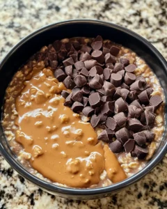 Peanut Butter Cup Protein Oats