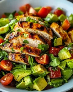 Grilled Chicken Avocado Salad