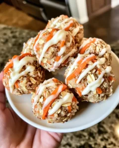 Carrot Cake Protein Bites