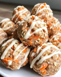 Carrot Cake Protein Bites