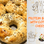 Protein Bagels with Cottage Cheese