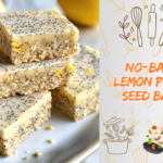 No-Bake Lemon Poppy Seed Bars