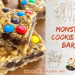 Monster Cookie Oat Bars