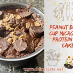 Peanut Butter Cup Microwave Protein Mug Cake