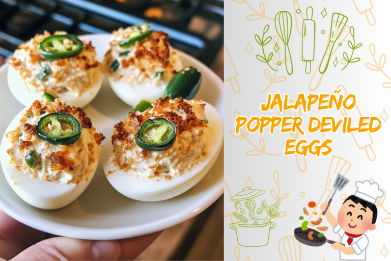 Jalapeño Popper Deviled Eggs