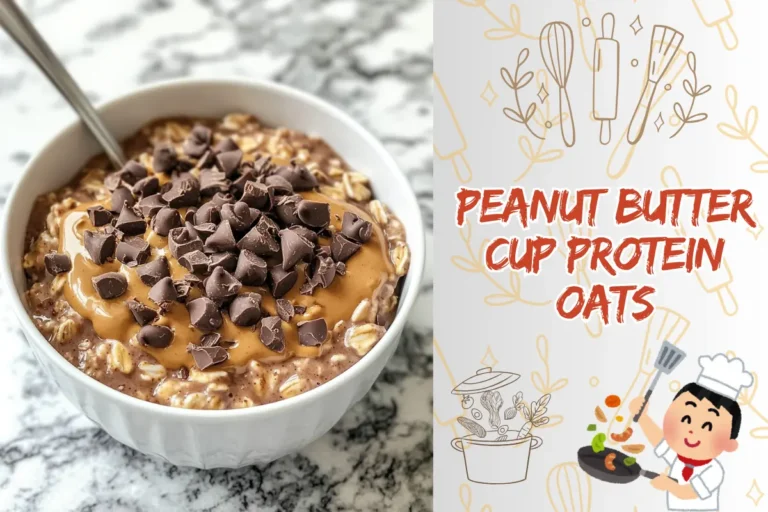 Peanut Butter Cup Protein Oats