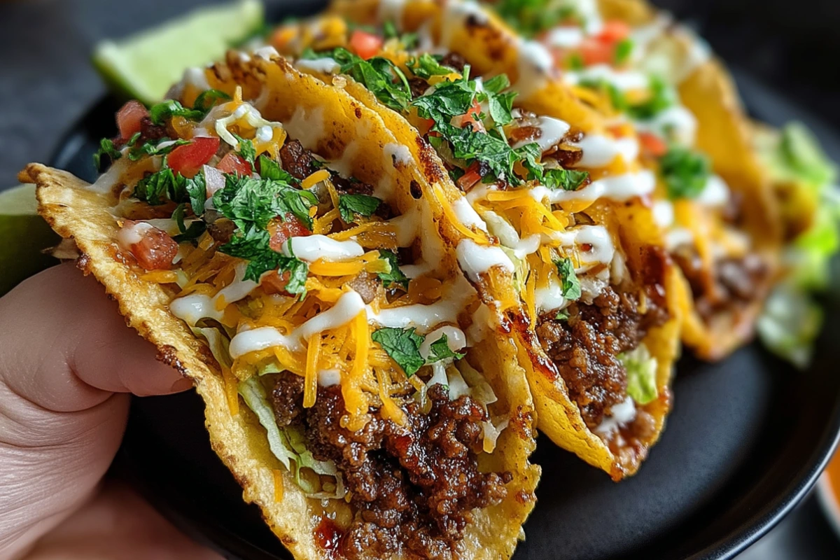 Garlic Butter Honey BBQ Tacos – Sweet, Savory, and Packed with Flavor 