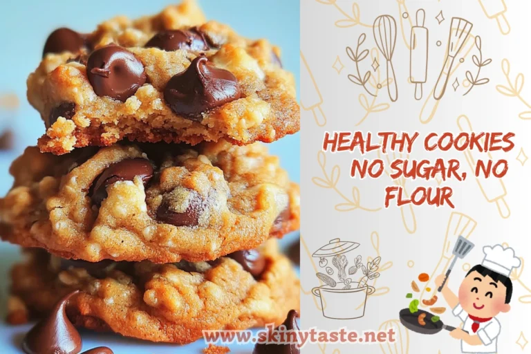 Healthy Cookies – No Sugar, No Flour