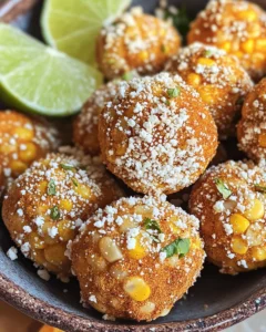 Mexican Street Corn Protein Bites