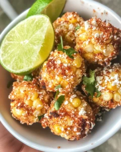 Mexican Street Corn Protein Bites
