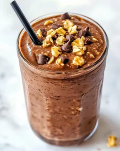 Brownie Batter Overnight Oats