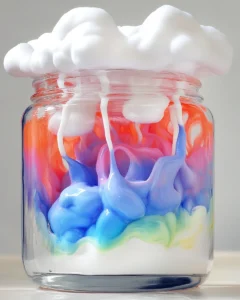 Shaving Cream Rain Clouds