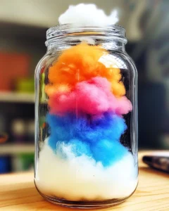 Make a Rain Cloud in a Jar