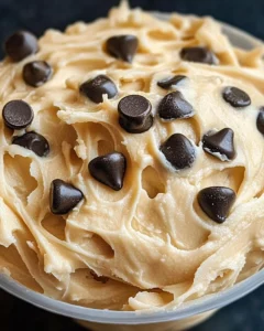 Edible Cookie Dough with Greek Yogurt