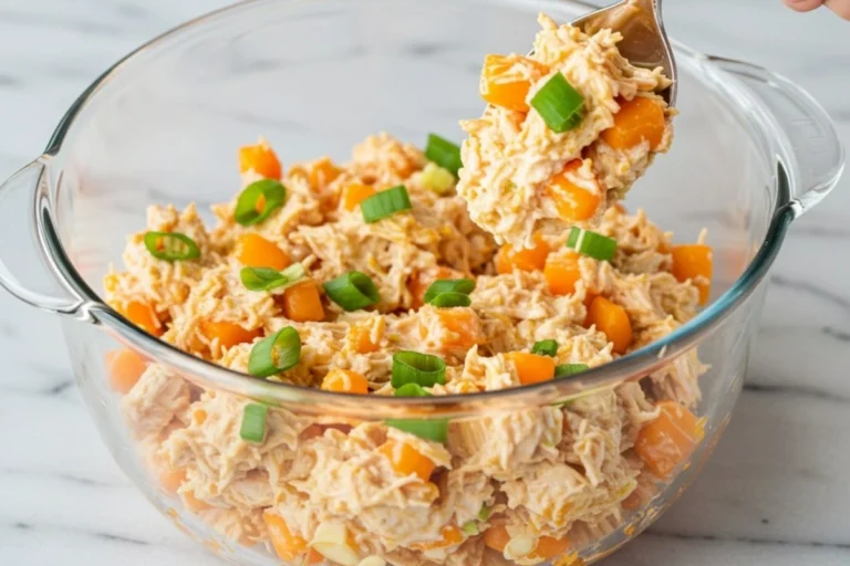 Buffalo Chicken Cottage Cheese