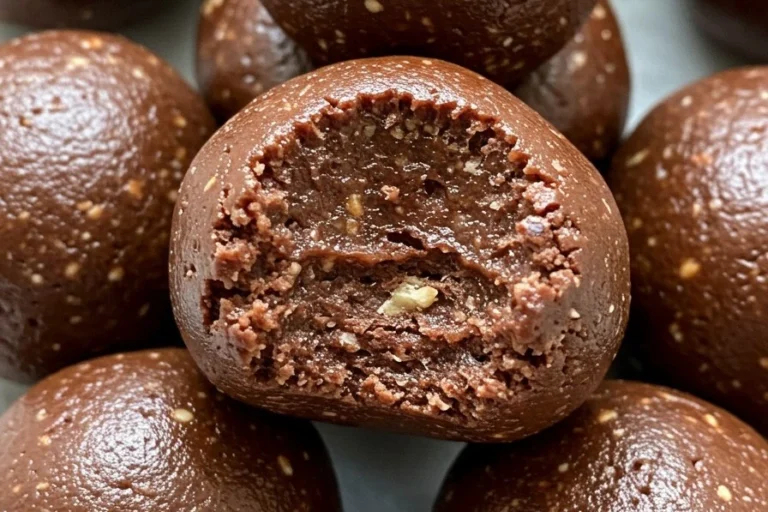 Chocolate Date Protein Balls