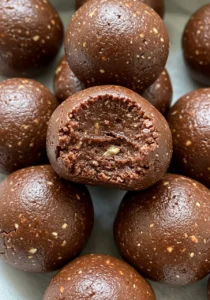 Chocolate Date Protein Balls