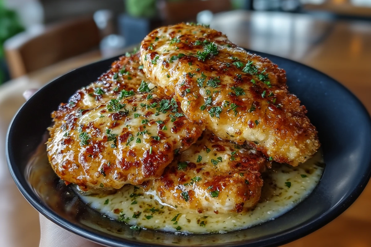 Copycat Longhorn Steakhouse Parmesan Crusted Chicken Recipe | Easy & Delicious