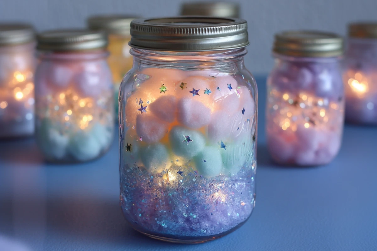 DIY Dreamy Pastel Galaxy Lanterns in a Jar – Easy and Magical Craft for All Ages 